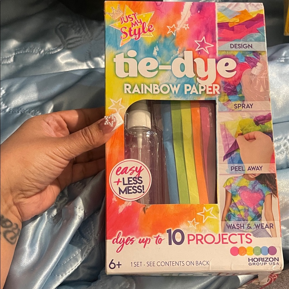 Tie-Dye Rainbow Paper Kit